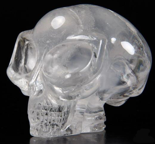 Quartz Alien Skull ,quartz is the master healer 3520